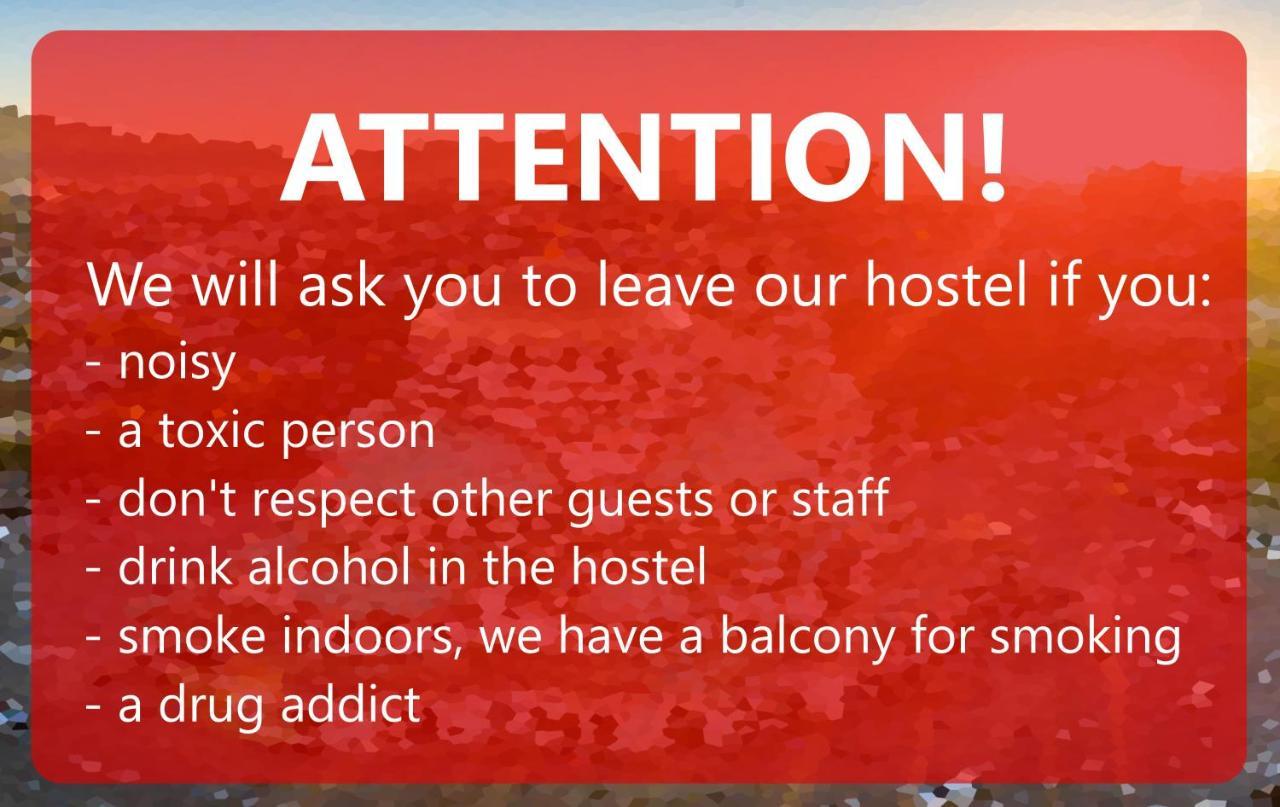"No Party & Many Rules" Hostel N1 Sofia Exterior photo